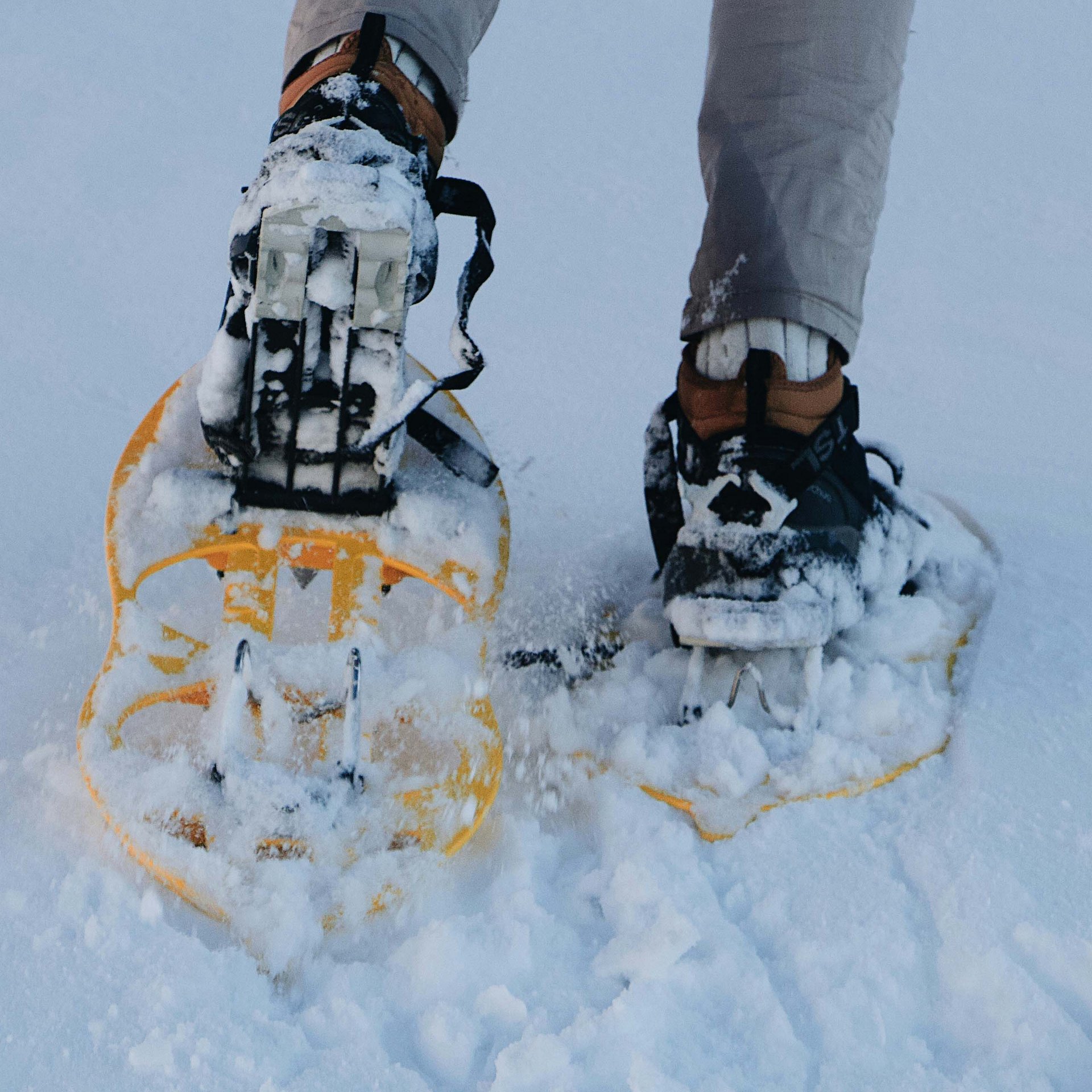 Schneeschuhwandern in den Dolomiten